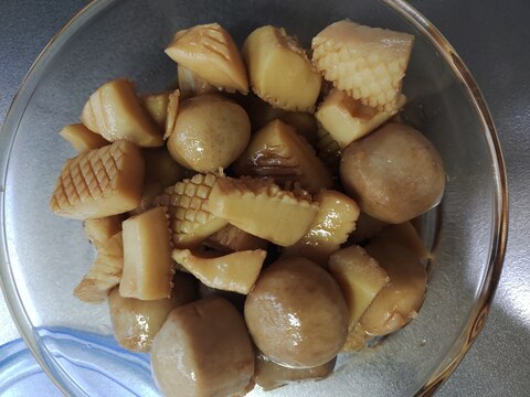 いかと里芋の醤油煮